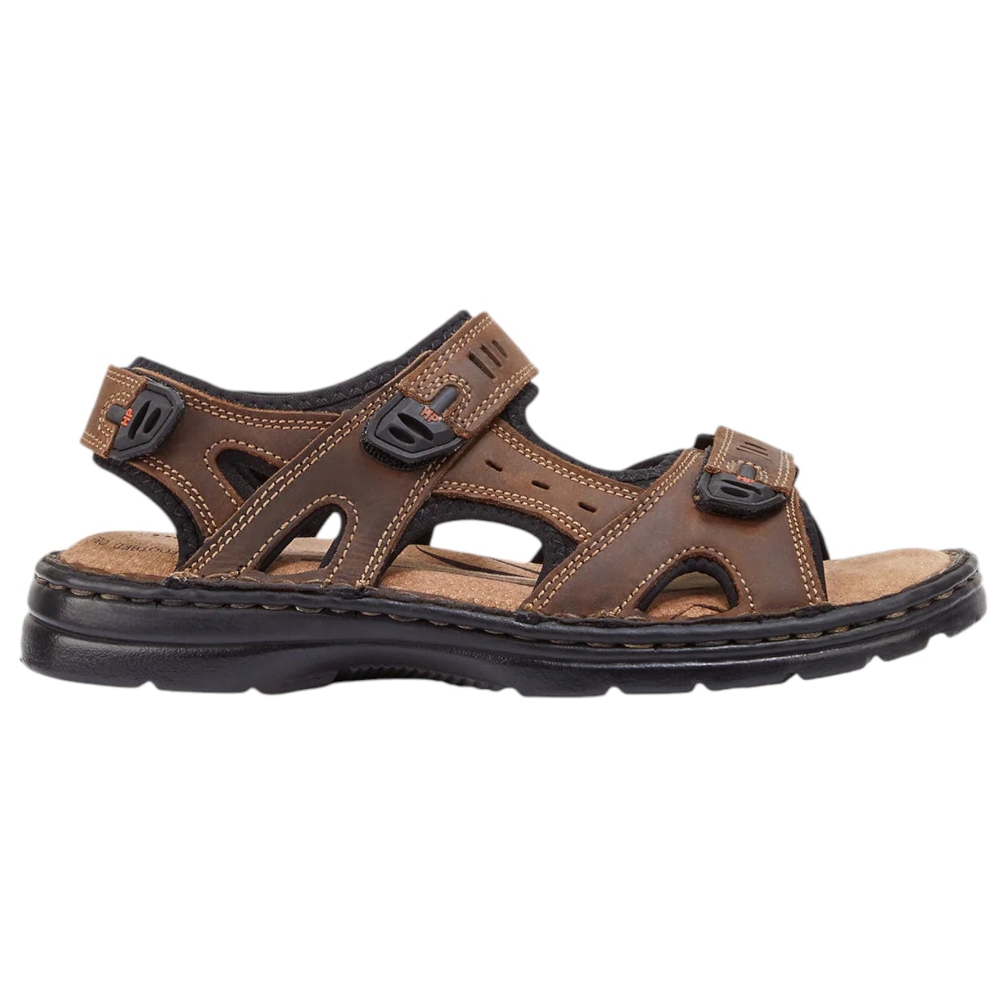 Mens Hush Puppies Simmer Sandals Brown