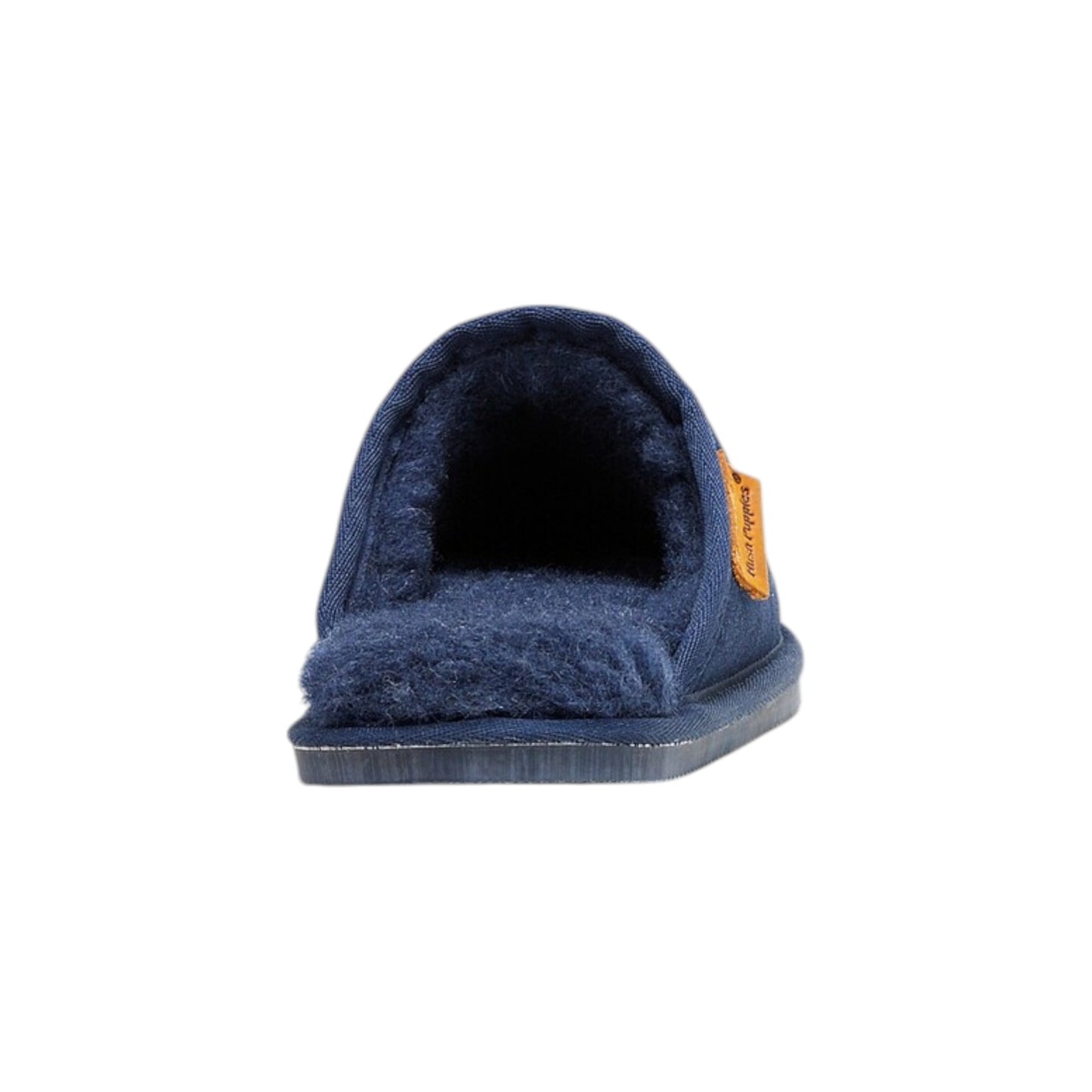 Mens Hush Puppies Sled Slippers Navy