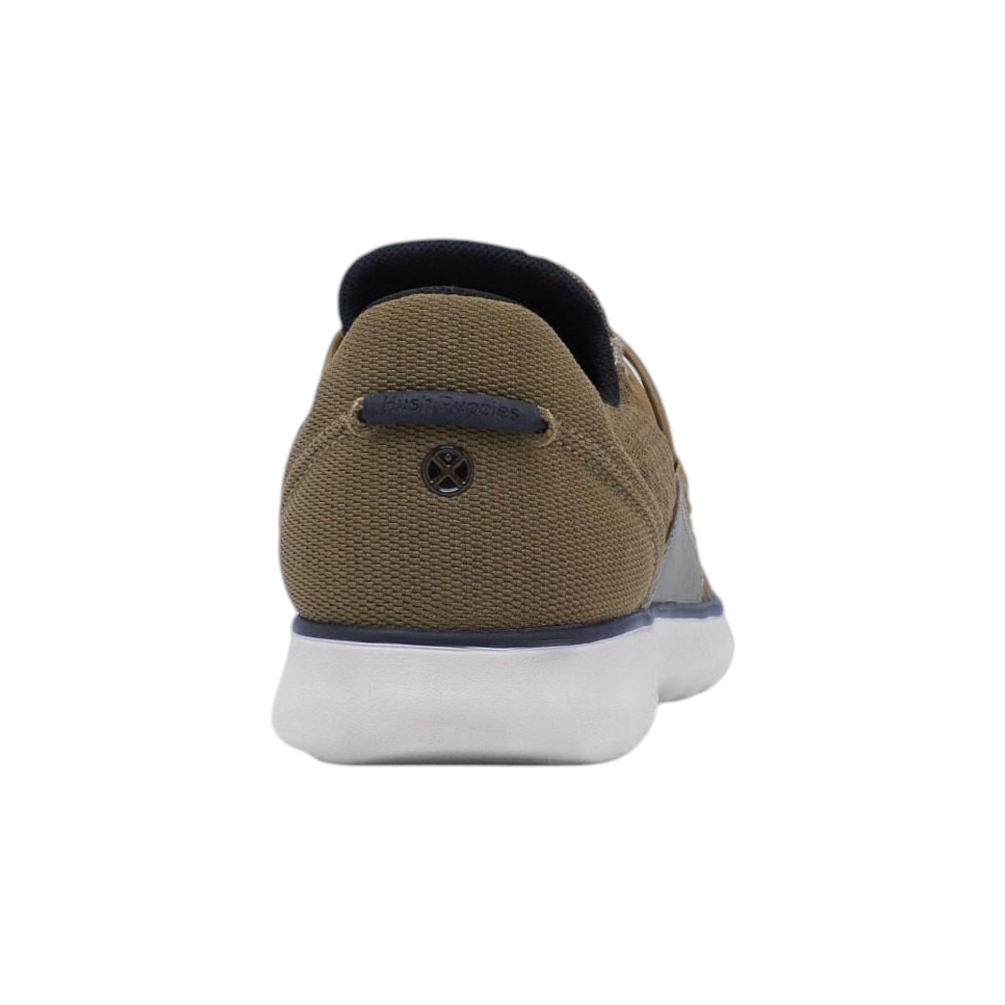 Mens Hush Puppies The Good Bungee Shoes Olive Textile
