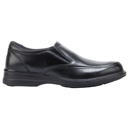 Mens Hush Puppies Transit Shoes Black