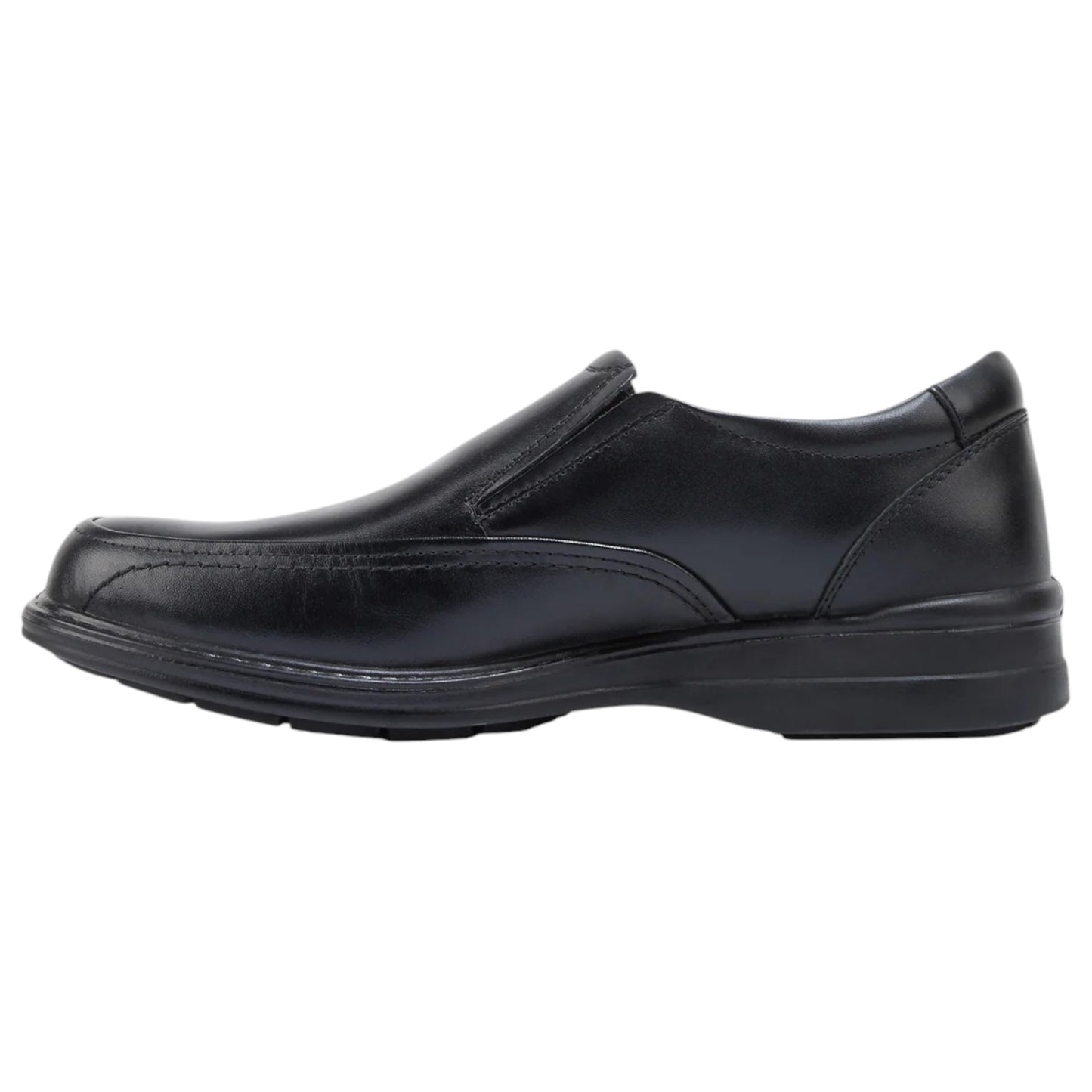 Mens Hush Puppies Transit Shoes Black