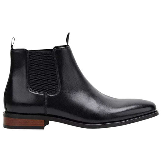 Mens Hush Puppies Wisconsin Boots Black
