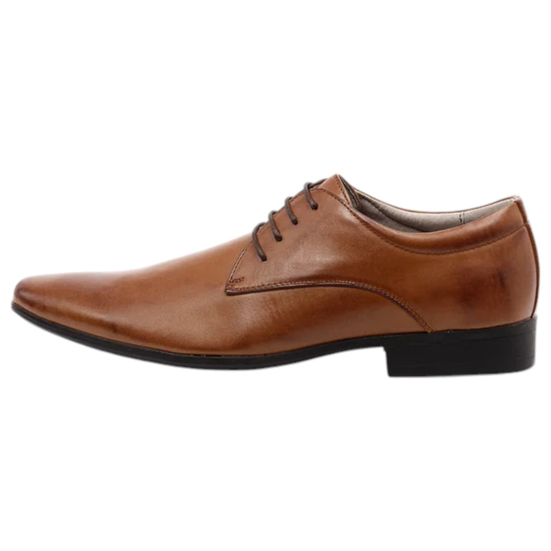 Mens JM33 Calvin Shoes Tan