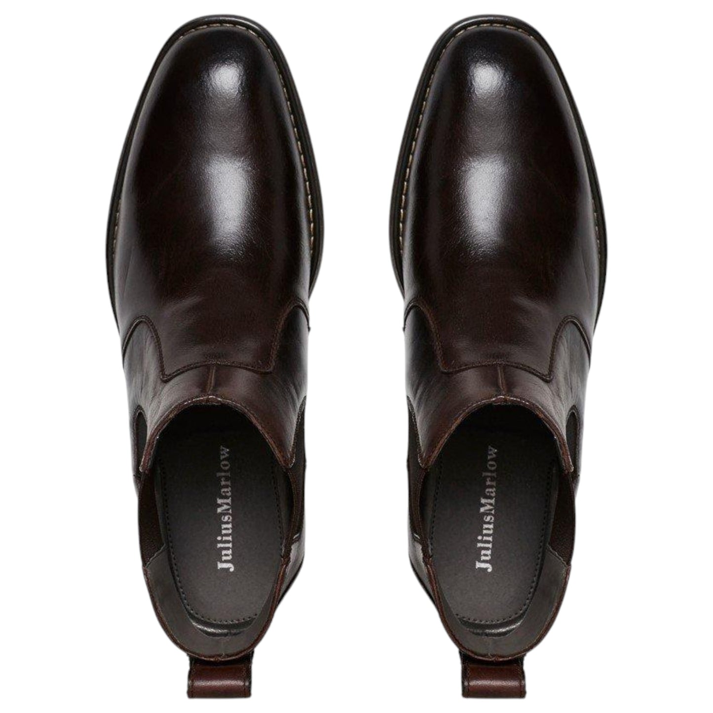 Mens Julius Marlow Harry Boots Brown Oily