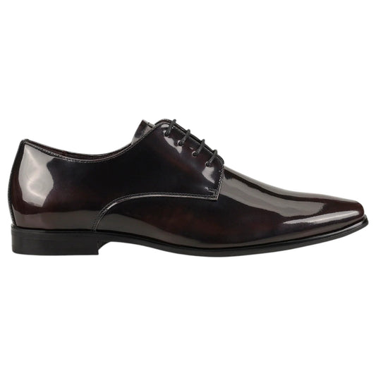 Mens Julius Marlow Jet Shoes Dark Burgundy