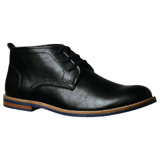 Mens JM33 Mario Boots Black