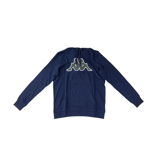 Mens Kappa Tarvit Logo Sweatshirt 922 Pullover Jumper Blue/Grey