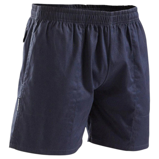 Mens KingGee Ruggers Longer Leg Shorts Navy