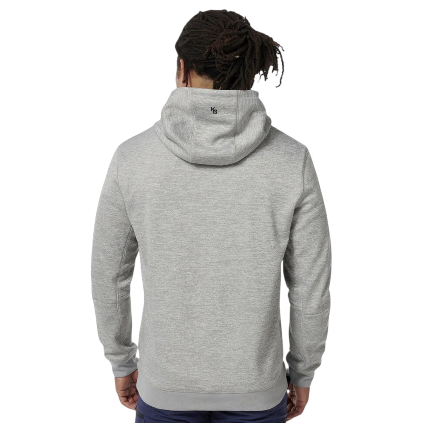 Mens KingGee Trademark Tech Hooded Hoodie Grey