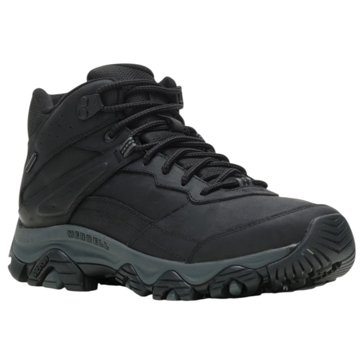 Mens Merrell Moab Adventure 3 Mid Waterproof Shoes Black