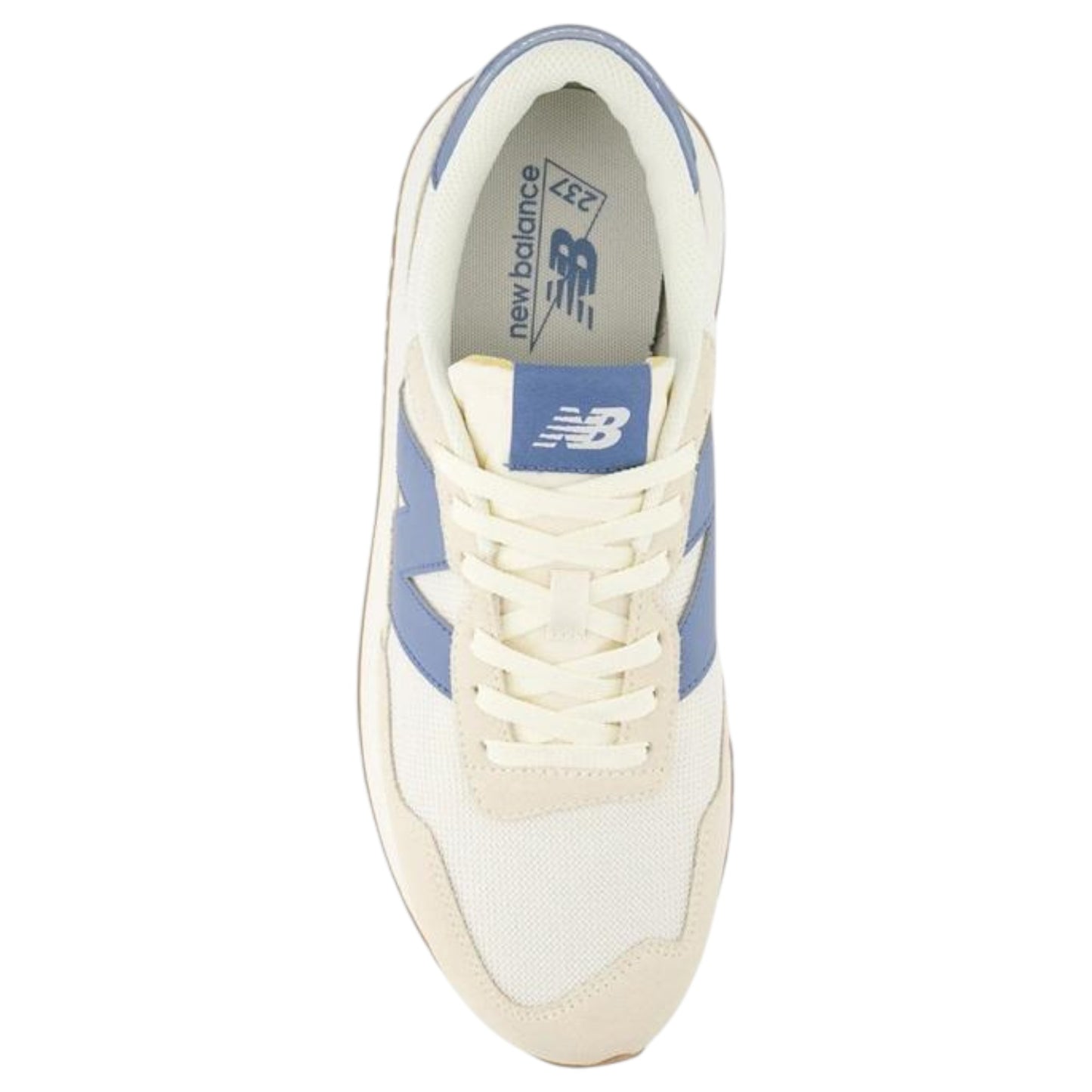 Mens New Balance 237 Shoes White/Blue