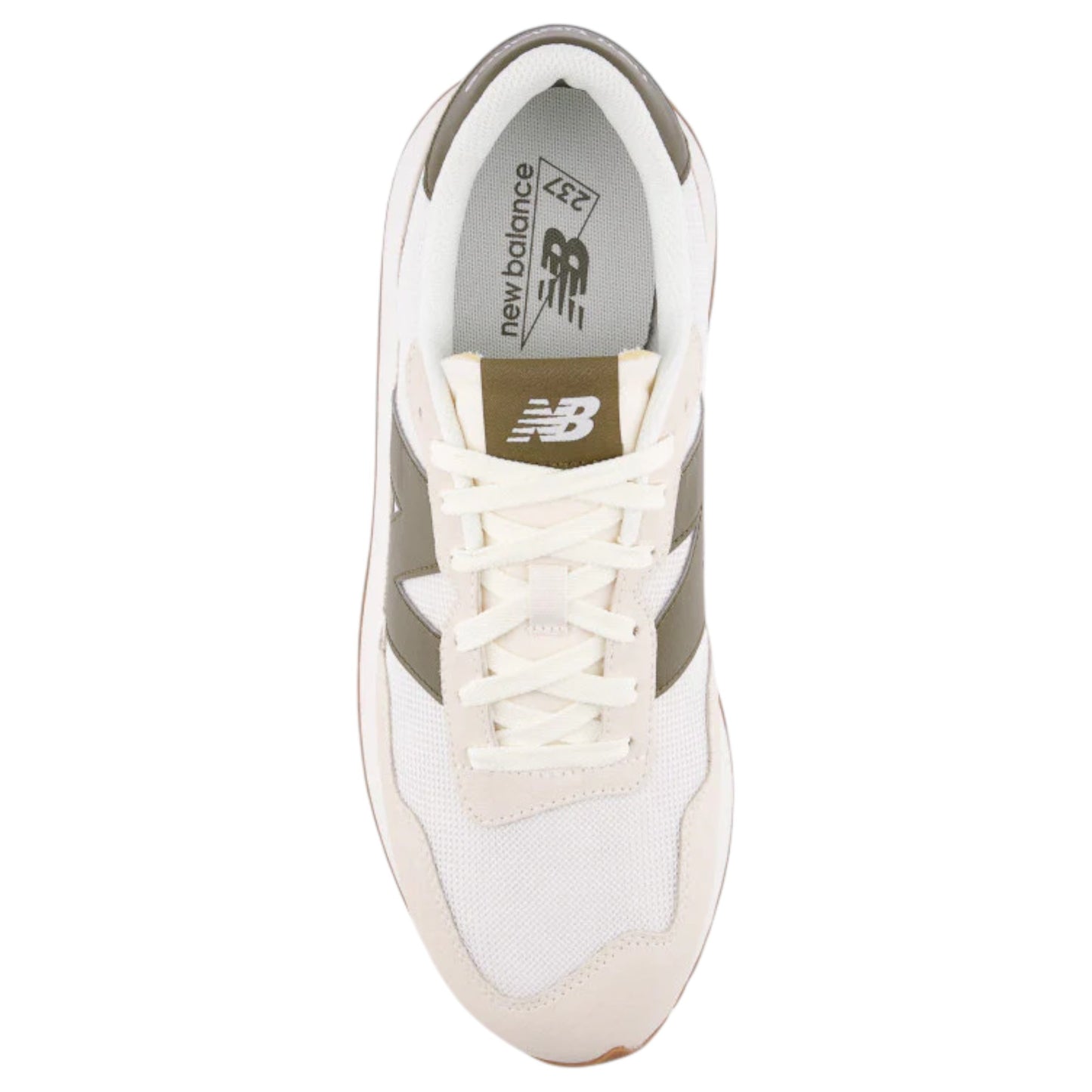 Mens New Balance 237 Shoes White/Olive