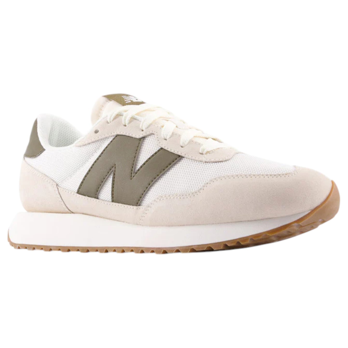Mens New Balance 237 Shoes White/Olive