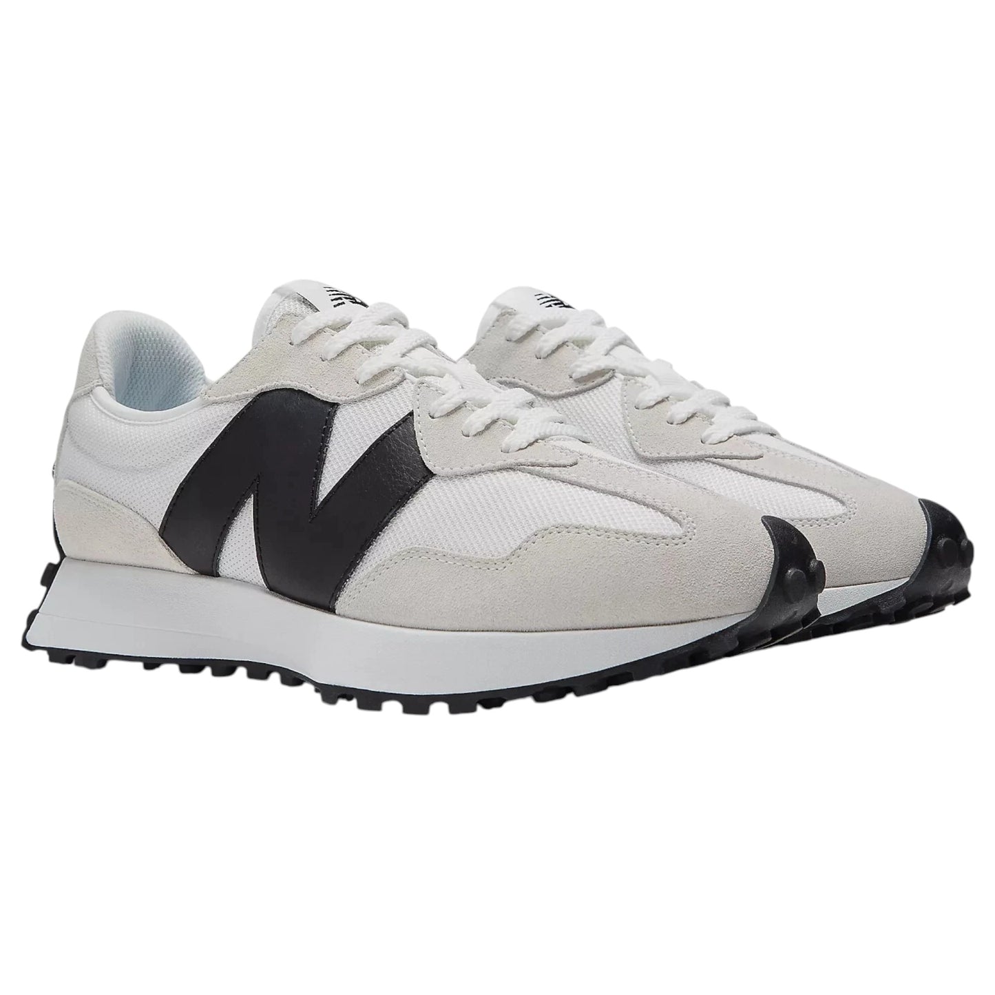 Mens New Balance 327 Shoes White/Black