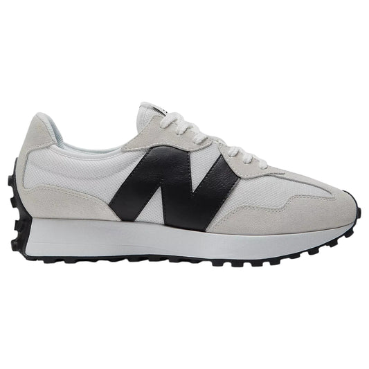 Mens New Balance 327 Shoes White/Black