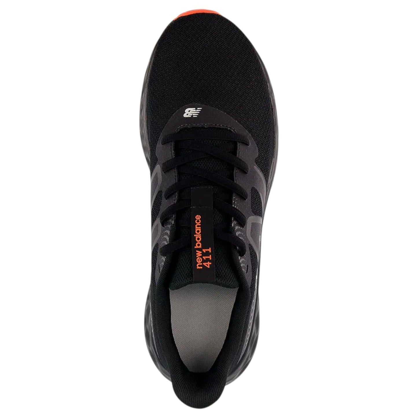 Mens New Balance 411 Shoes Black/Red