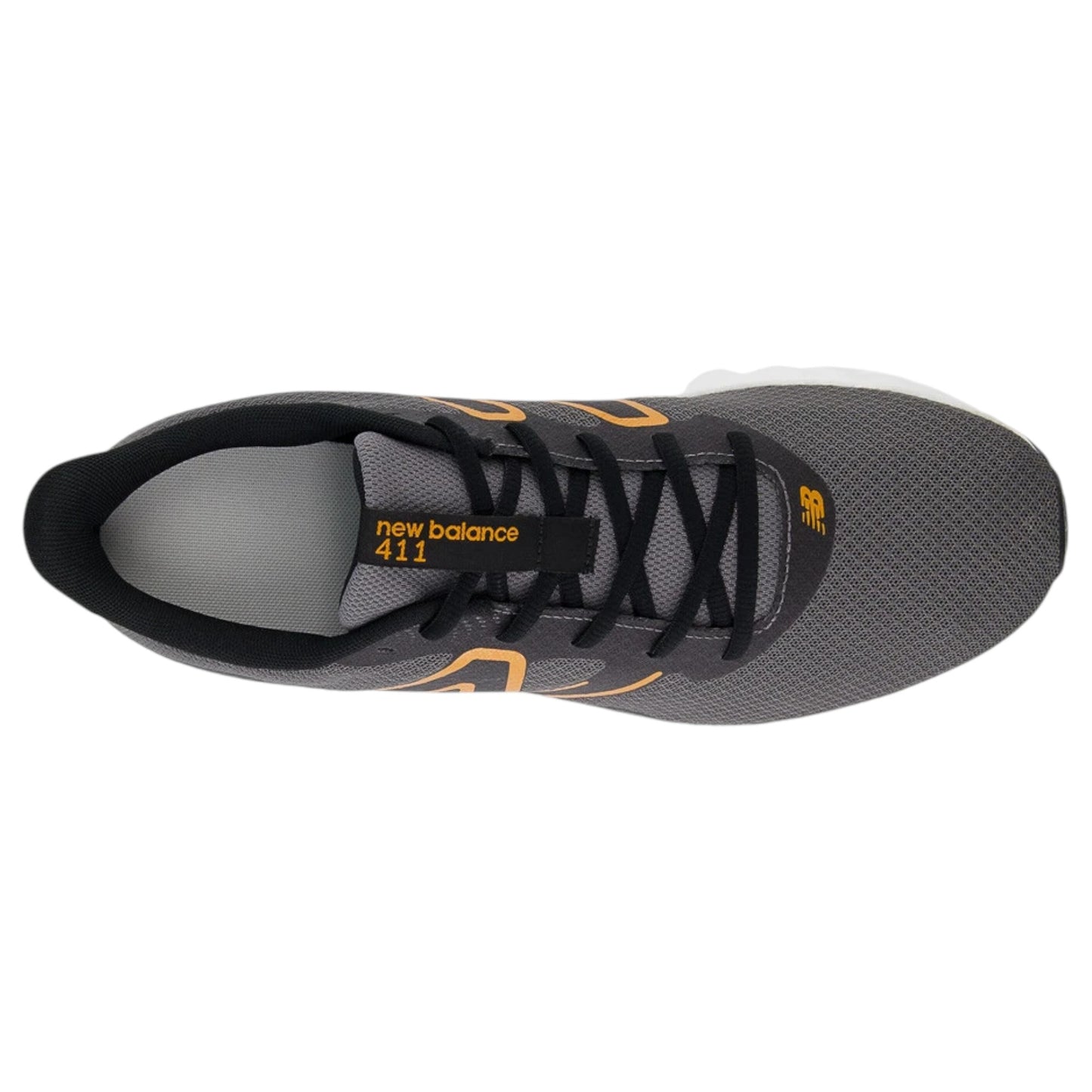 Mens New Balance 411 Shoes Grey/Orange