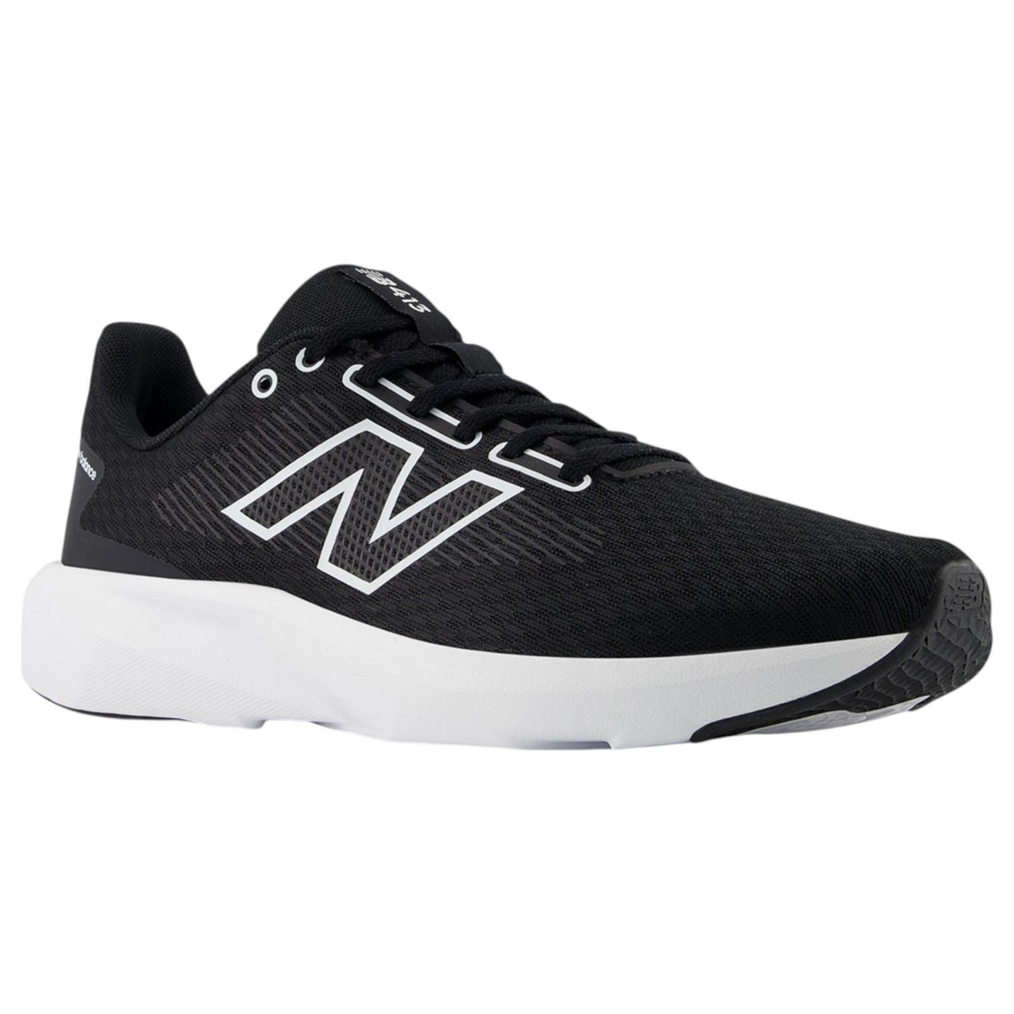 Womens New Balance 413 Shoes Black/White