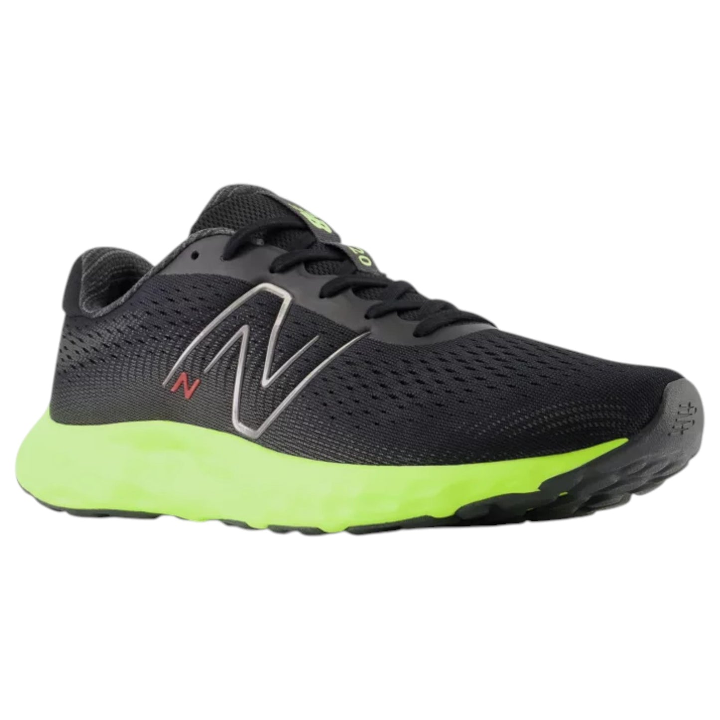 Mens New Balance 520 v8 Shoes Black/Lime