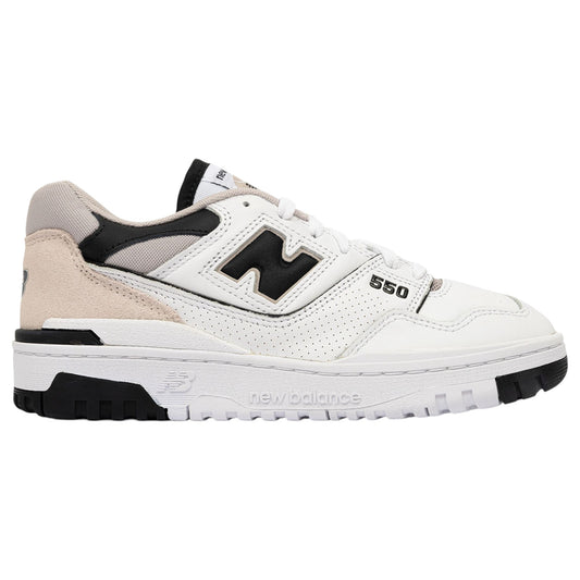 Mens New Balance 550 Shoes White/Black