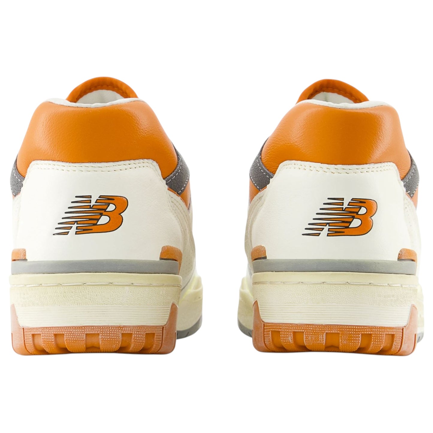 Mens New Balance 550 Shoes White/Orange