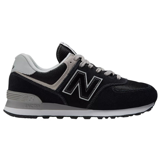 Mens New Balance 574 Shoes Black Multi