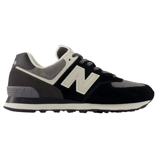 Mens New Balance 574 Shoes Black Multi