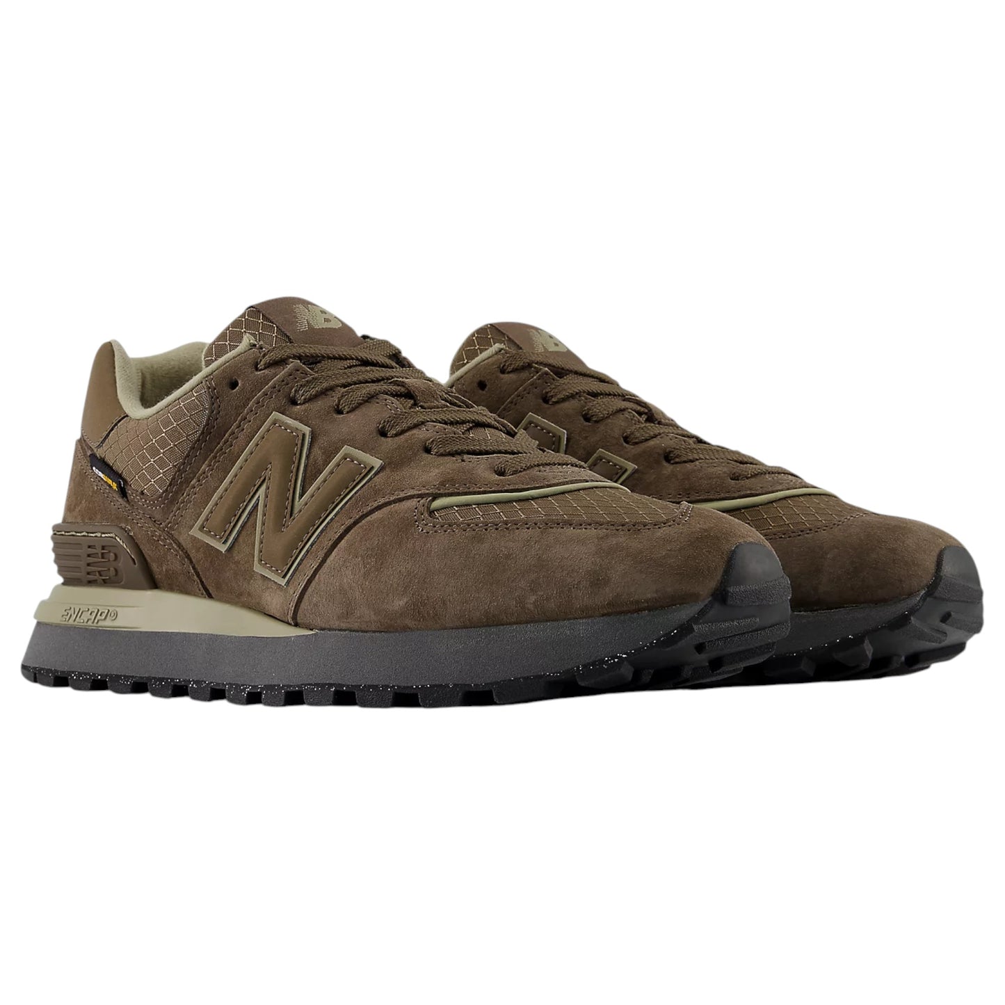 Mens New Balance 574 Shoes Brown