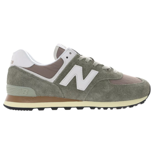 Mens New Balance 574 Shoes Dark Olivine