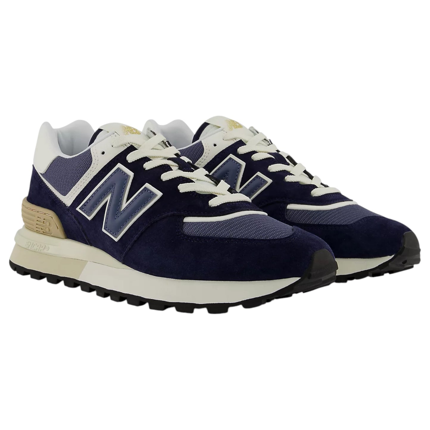 Mens New Balance 574 Shoes Navy/Angora