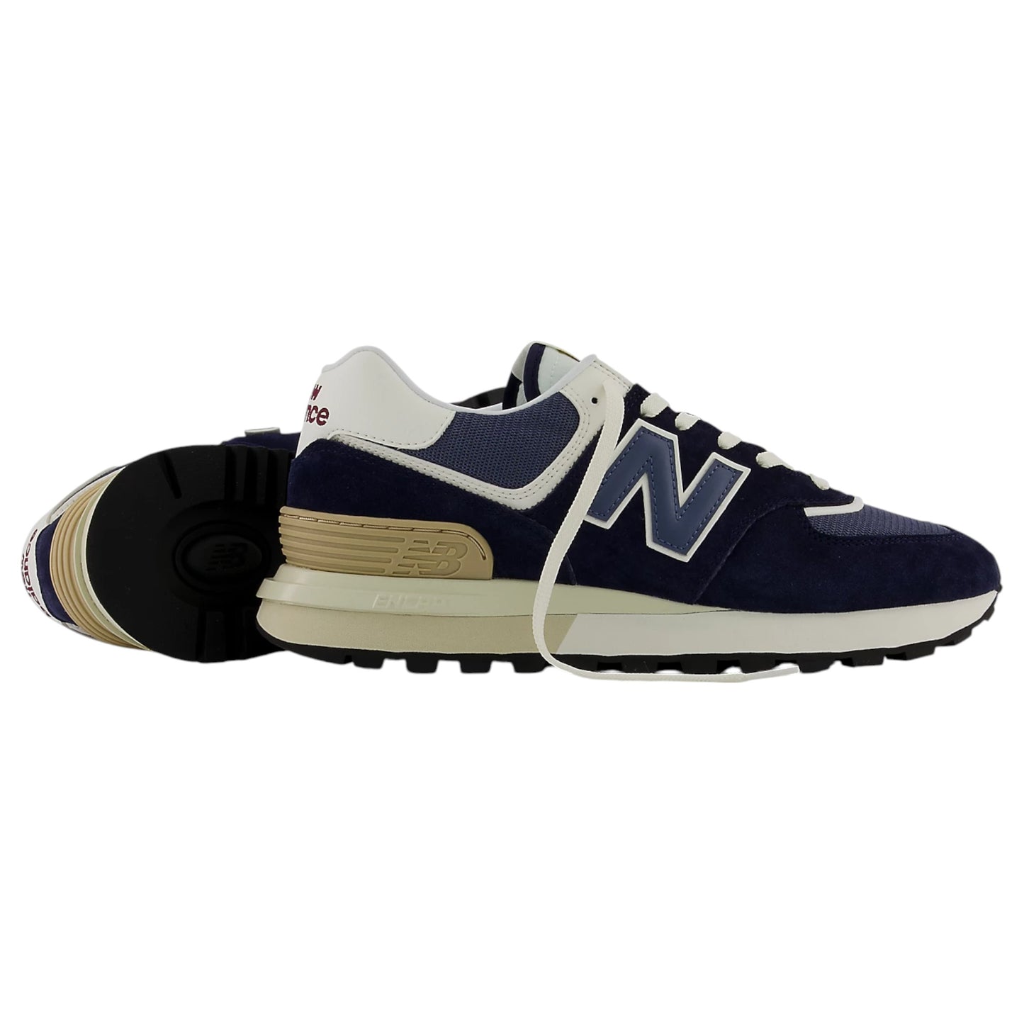 Mens New Balance 574 Shoes Navy/Angora