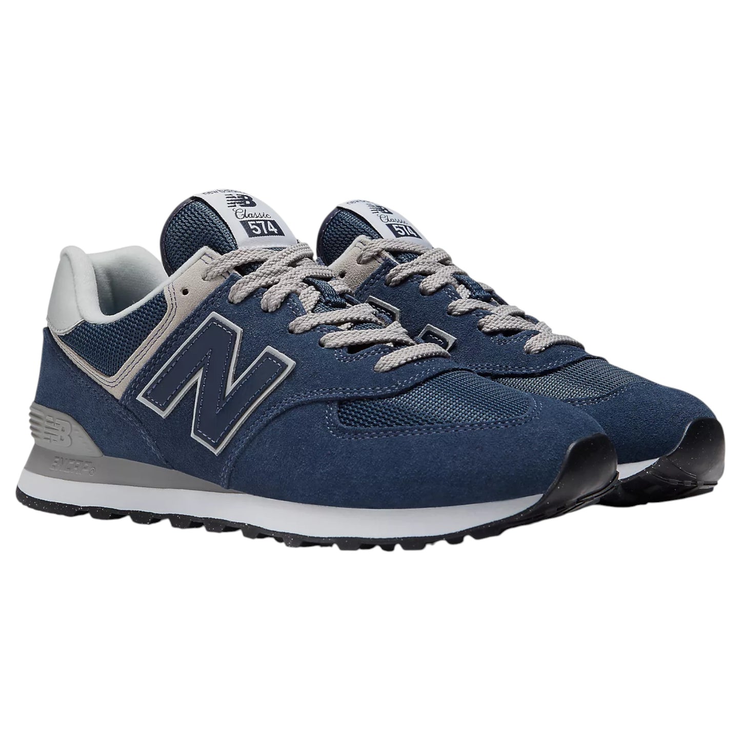 Mens New Balance 574 Shoes Navy Multi