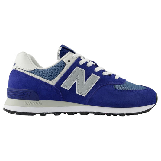 Mens New Balance 574 Shoes Navy/White