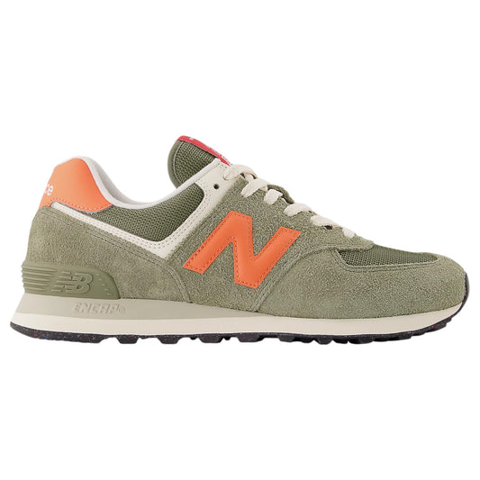 Mens New Balance 574 Shoes Olive