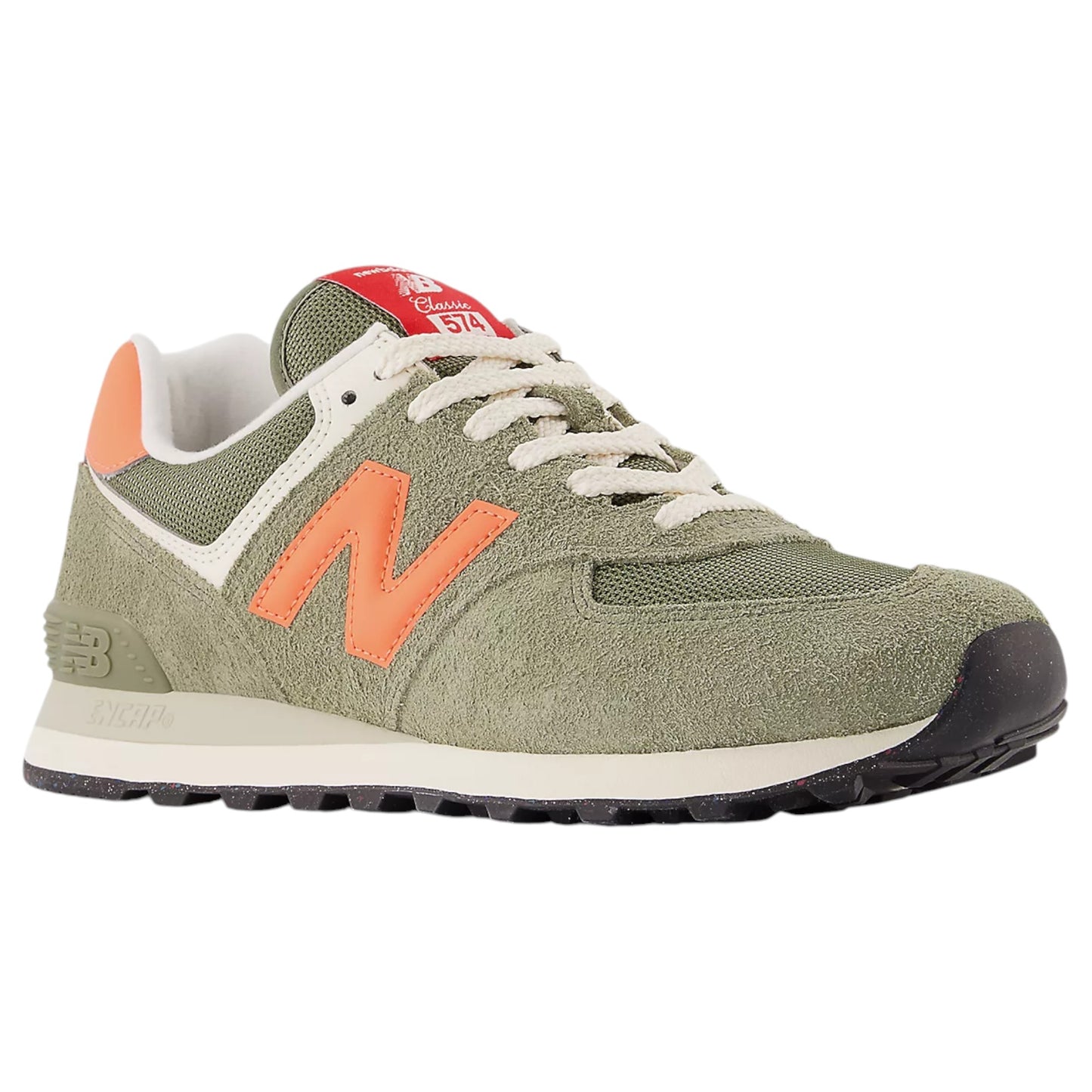 Mens New Balance 574 Shoes Olive