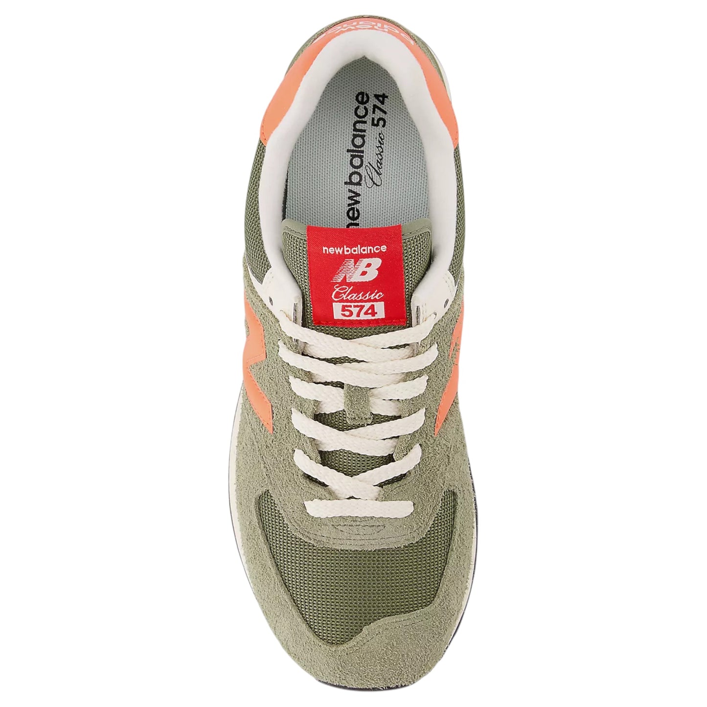 Mens New Balance 574 Shoes Olive