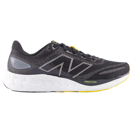 Mens New Balance 680 Shoes Black/Yellow