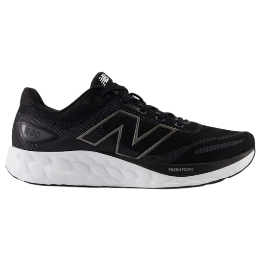 Mens New Balance Fresh Foam 680 Shoes Black/White