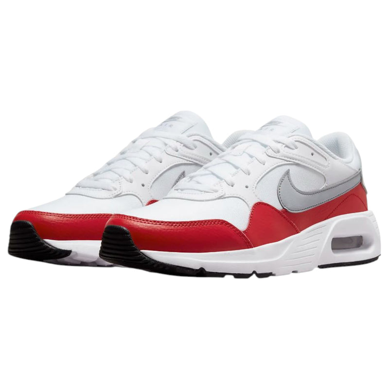 Mens Nike Air Max SC Shoes White/Grey/Red