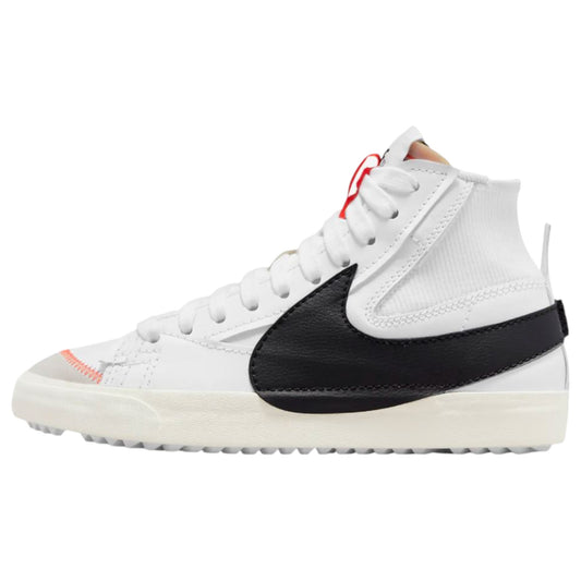 Mens Nike Blazer Mid 77 Jumbo Shoes White/Black