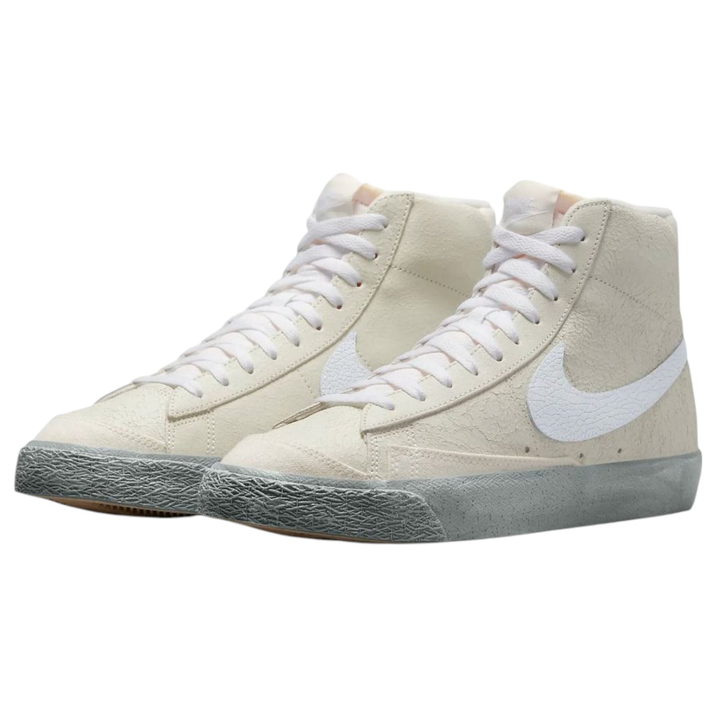 Mens Nike Blazer Mid 77 Shoes Summit White/Phantom