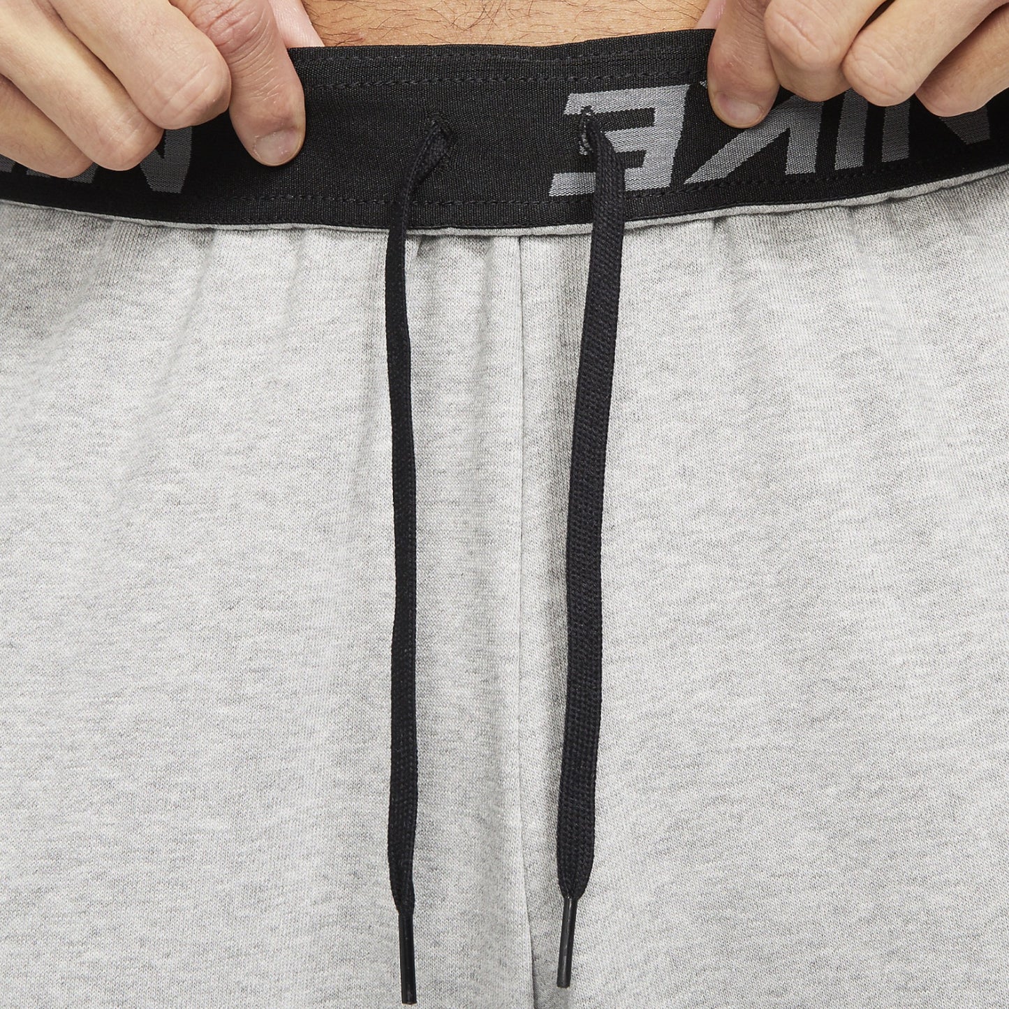 Mens Nike Dri-FIT Taper Fitness Fleece Sportswear Trackies Grey