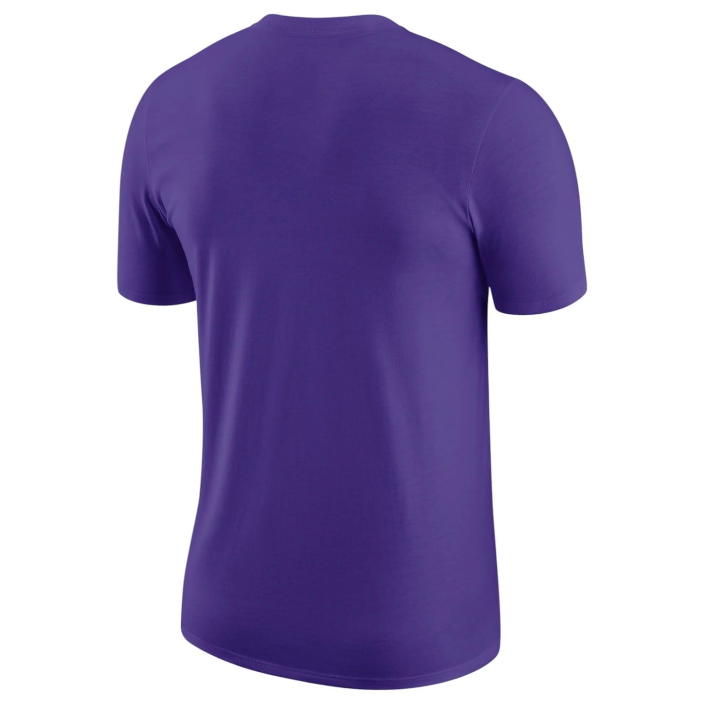 Mens Nike Los Angeles Lakers Purple Essential Logo NBA T-Shirt Purple