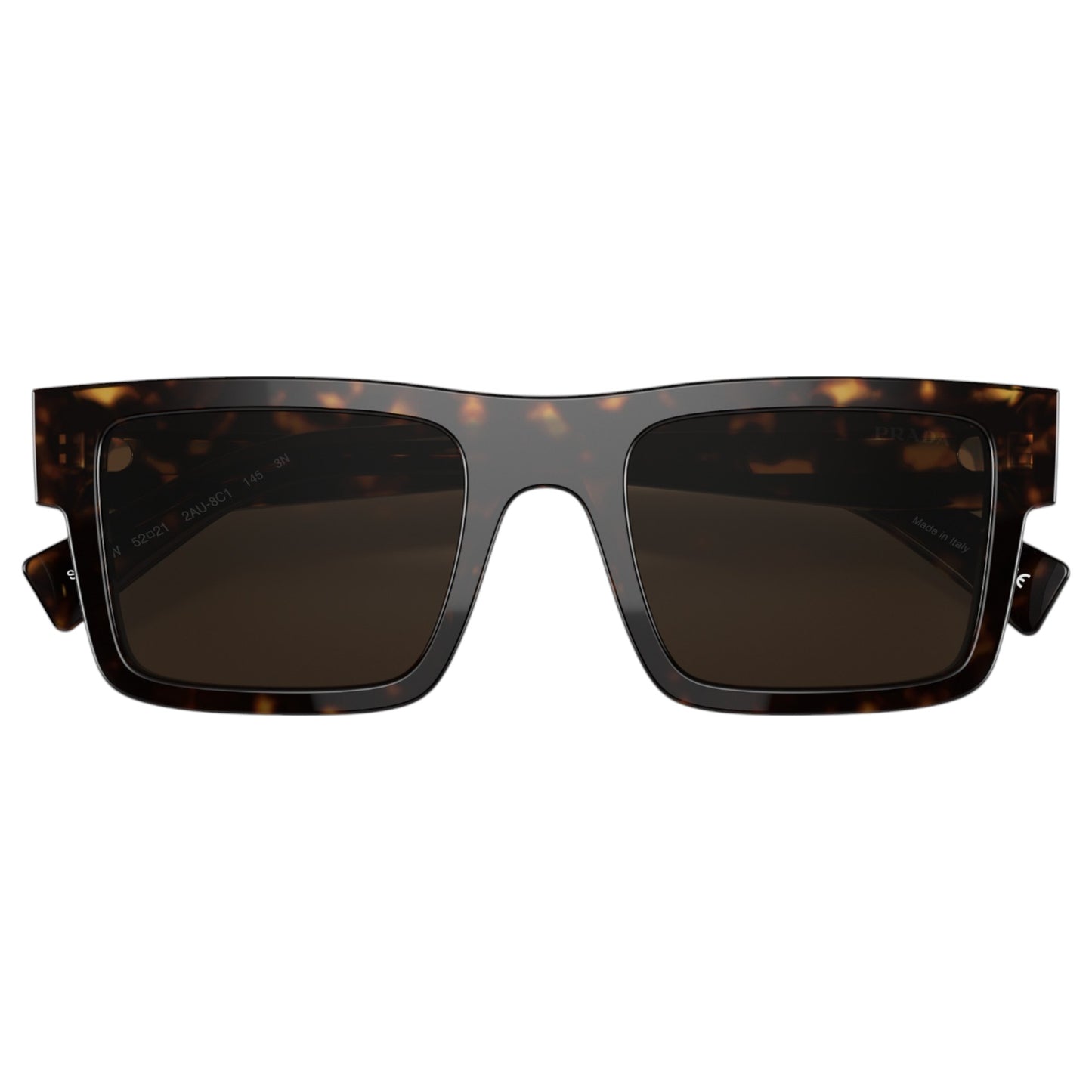 Mens Prada PR19WS Sunglasses Tortoise/Dark Brown