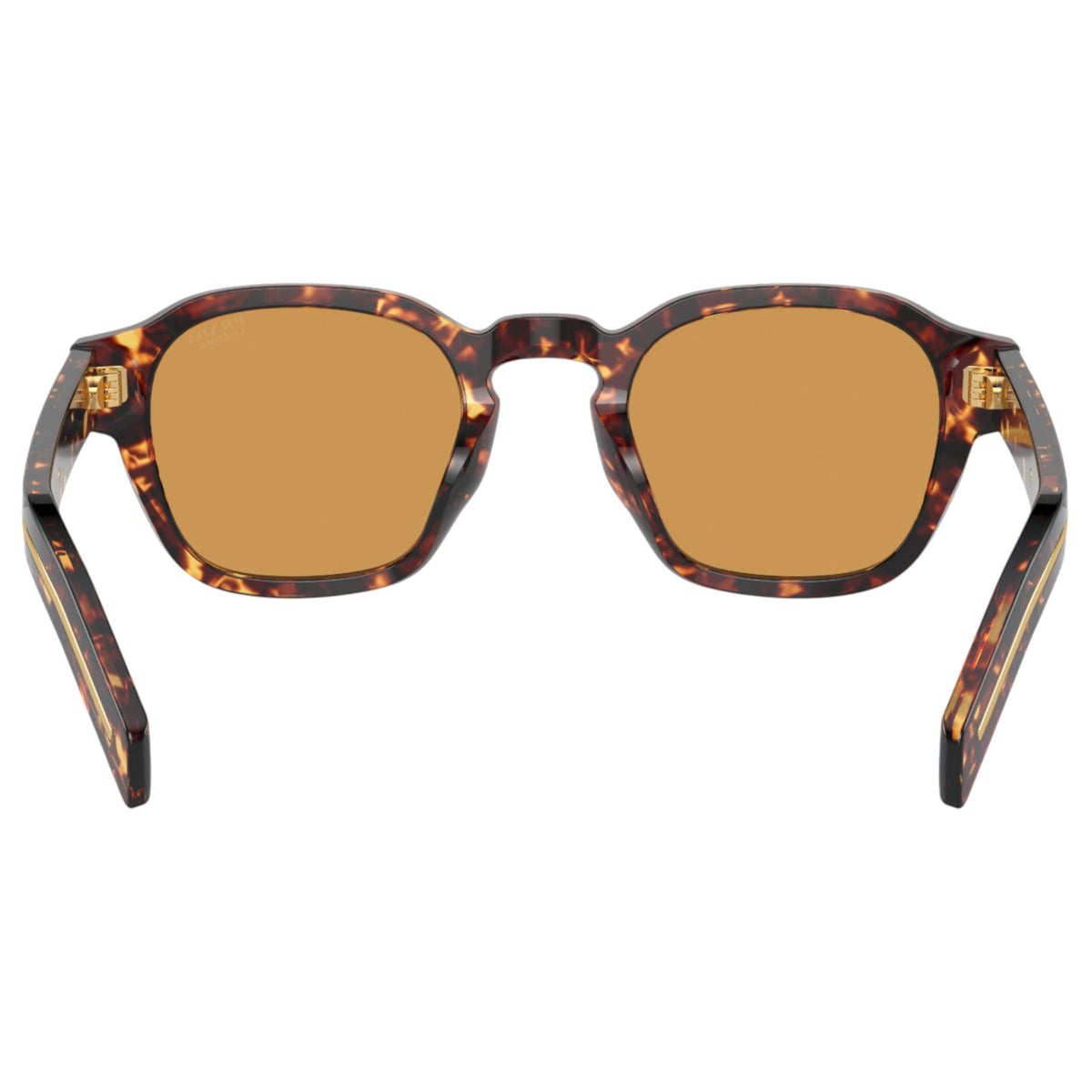 Mens Prada PRA16S Sunglasses Magma Tortoise/Light Brown