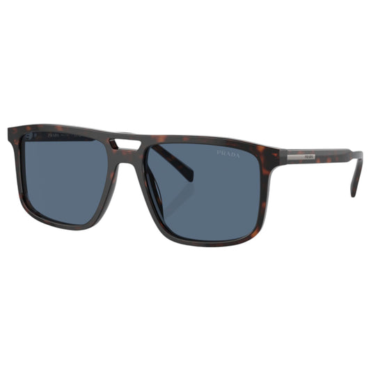 Mens Prada PRA22S Sunglasses Radica Tortoise/Dark Blue