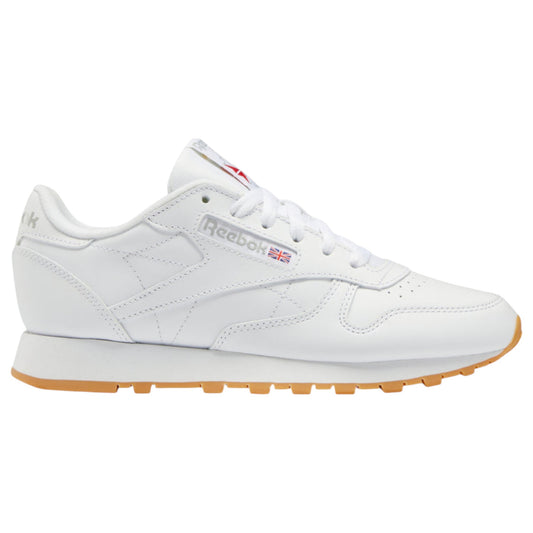 Mens Reebok Classic Leather Shoes White/Gum