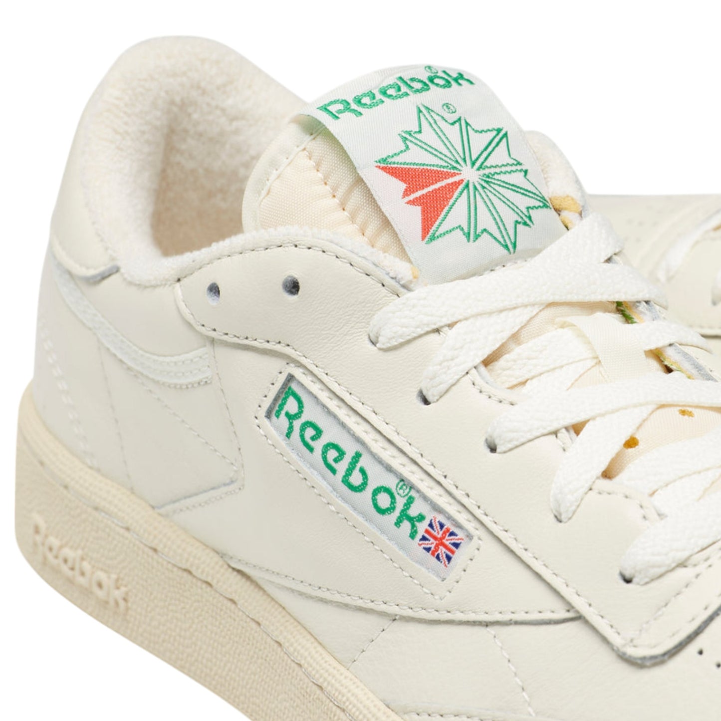 Mens Reebok Club C 85 Vintage Shoes Chalk/Green