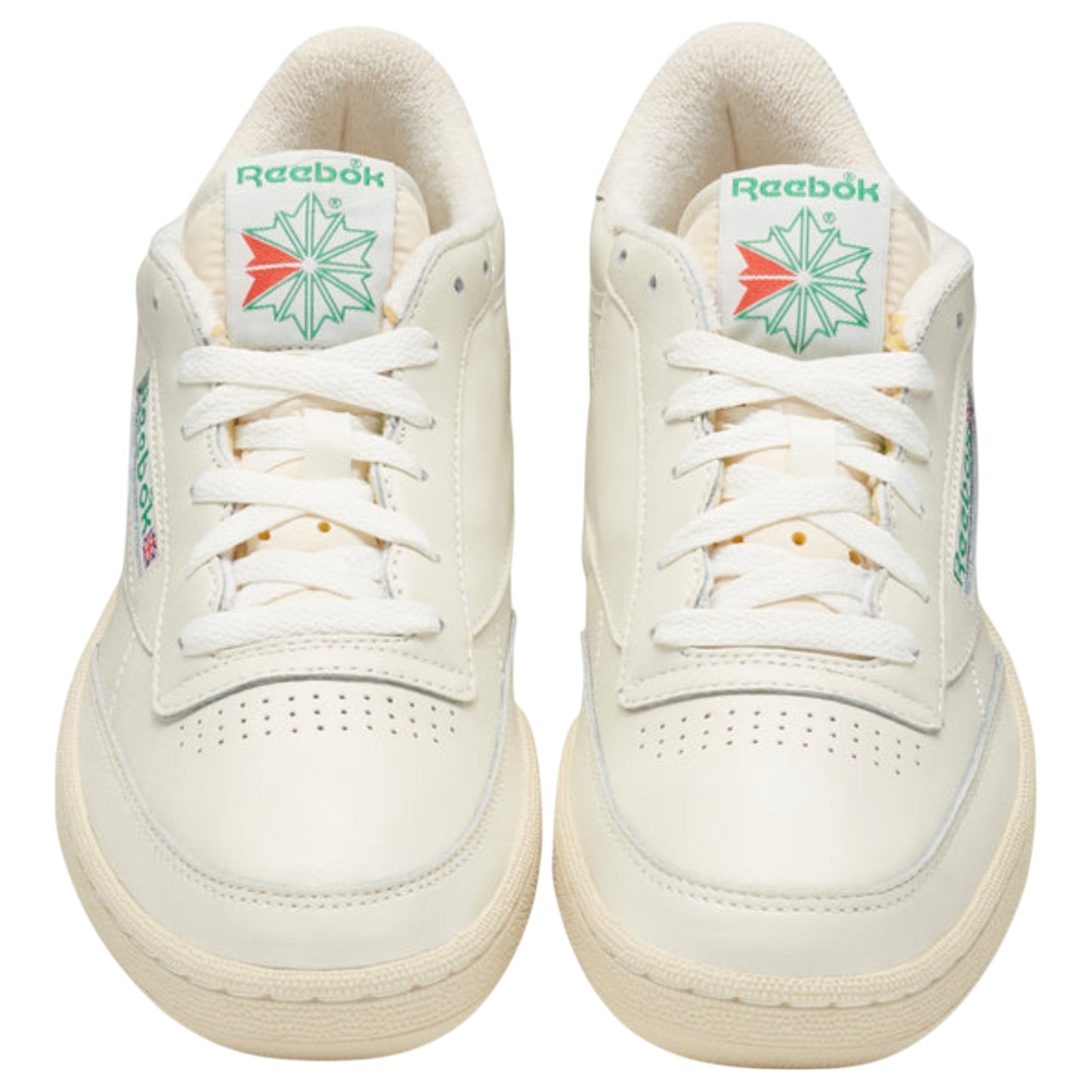 Mens Reebok Club C 85 Vintage Shoes Chalk/Green