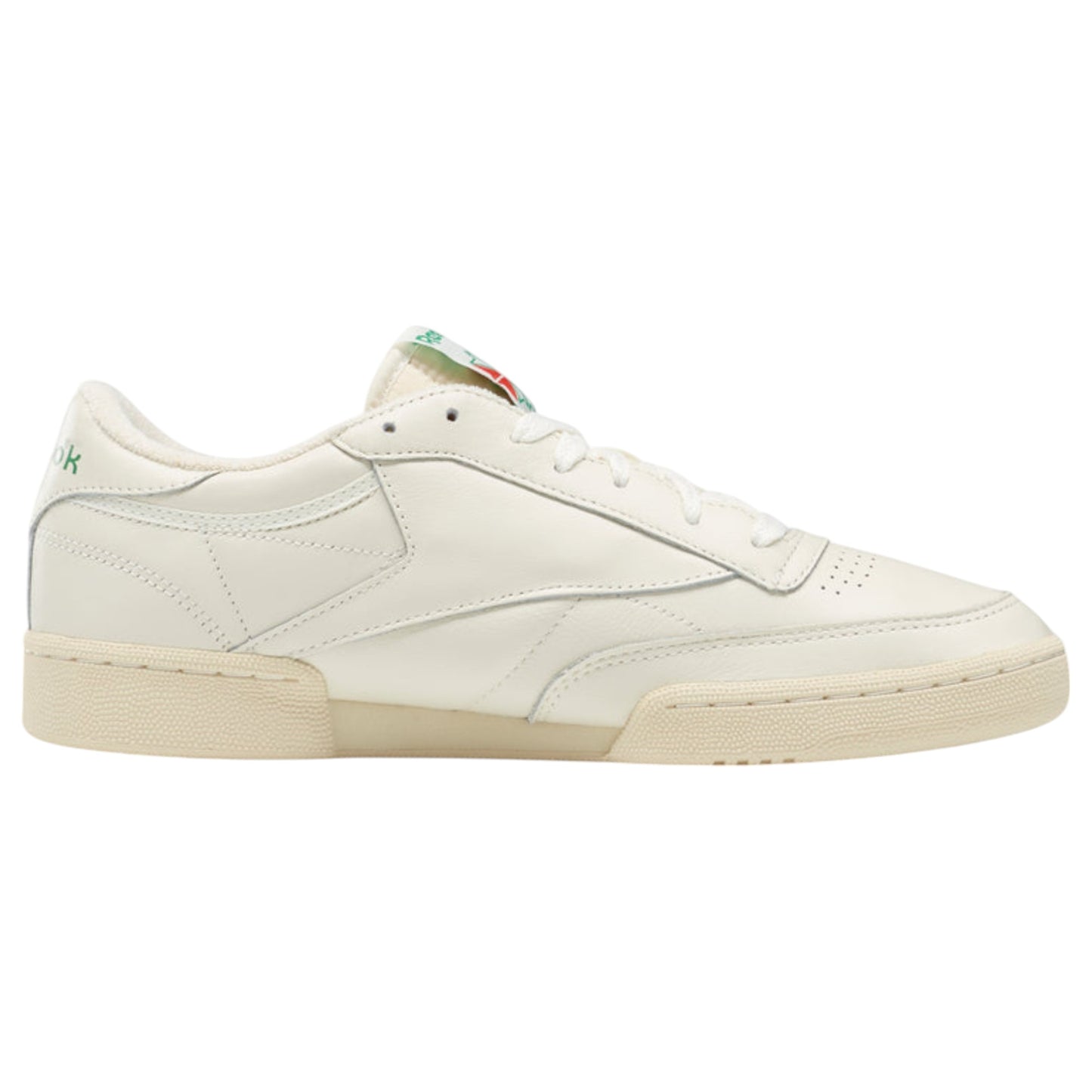Mens Reebok Club C 85 Vintage Shoes Chalk/Green